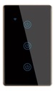 Interruptor Inteligente Zigbee 3.0 Bocel De Lujo 3 Botones