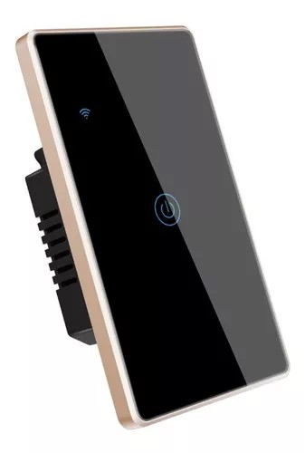 Switch Interruptor Inteligente 1 Via Boton Cuadrado